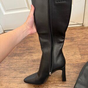 Princess Polly Sawyer Knee High Boots Black – Size US 8 – Never Worn